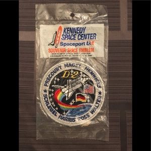 1993 D-2 Space Shuttle Mission Souvenir Emblem Patch